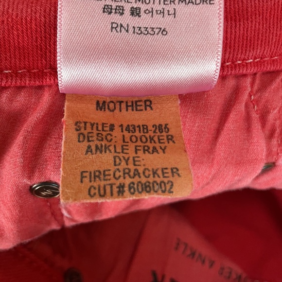 MOTHER, The Looker Ankle Fray Blow by Blow jean - Picture 6 of 10